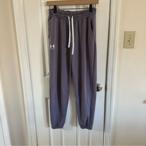 Under Armour Women’s Purple Jogger Sweatpants Size Small - Picture 1 of 9